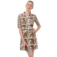 Aztec 1 Belted Shirt Dress