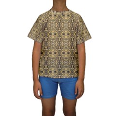 Aztec 4 Kids  Short Sleeve Swimwear by ArtworkByPatrick