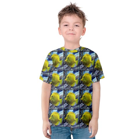 Fish Kids  Cotton Tee by ArtworkByPatrick