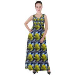 Fish Empire Waist Velour Maxi Dress by ArtworkByPatrick