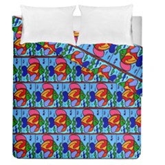 Fish 3 Duvet Cover Double Side (queen Size) by ArtworkByPatrick