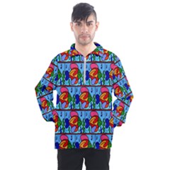 Fish 3 Men s Half Zip Pullover by ArtworkByPatrick