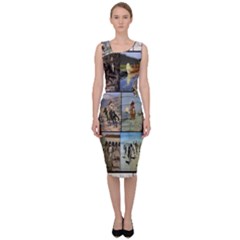 Frederic Remington Sleeveless Pencil Dress by ArtworkByPatrick