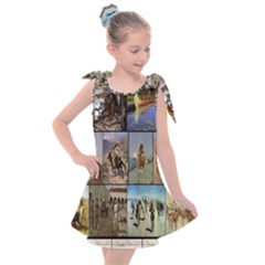 Frederic Remington Kids  Tie Up Tunic Dress by ArtworkByPatrick