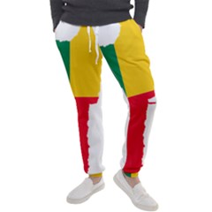 Benin Africa Borders Country Flag Men s Jogger Sweatpants by Sapixe