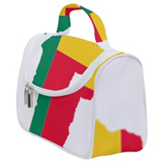 Benin Africa Borders Country Flag Satchel Handbag by Sapixe