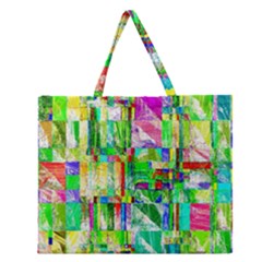 A 4 Zipper Large Tote Bag by ArtworkByPatrick