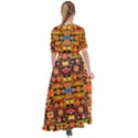 A 6 Waist Tie Boho Maxi Dress View2