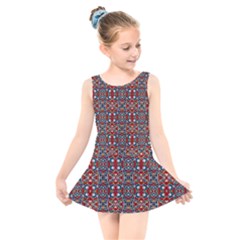 A 8 Kids  Skater Dress Swimsuit by ArtworkByPatrick