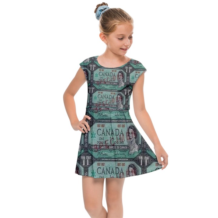 A 9 Kids  Cap Sleeve Dress