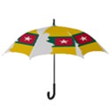 Togo Flag Map Geography Outline Hook Handle Umbrellas (Small) View3