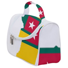 Togo Flag Map Geography Outline Satchel Handbag by Sapixe