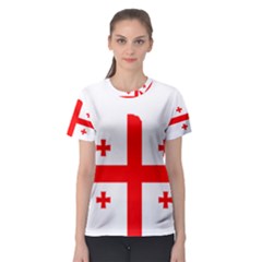 Borders Country Flag Geography Map Women s Sport Mesh Tee