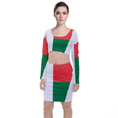 Madagascar Flag Map Geography Top And Skirt Sets by Sapixe