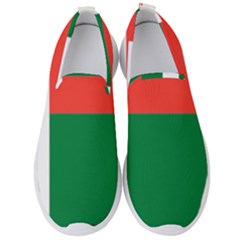 Madagascar Flag Map Geography Men s Slip On Sneakers