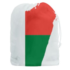 Madagascar Flag Map Geography Drawstring Pouch (xxxl)