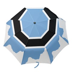 Botswana Flag Map Geography Folding Umbrellas by Sapixe