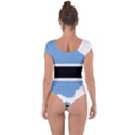 Botswana Flag Map Geography Short Sleeve Leotard  View2