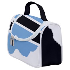 Botswana Flag Map Geography Satchel Handbag by Sapixe