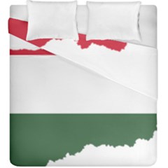 Hungary Country Europe Flag Duvet Cover Double Side (king Size) by Sapixe