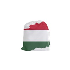 Hungary Country Europe Flag Drawstring Pouch (xs) by Sapixe