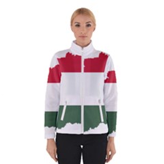 Hungary Country Europe Flag Winter Jacket by Sapixe