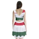 Hungary Country Europe Flag Split Back Mini Dress  View2