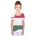 Hungary Country Europe Flag Kids  One Piece Tee View1