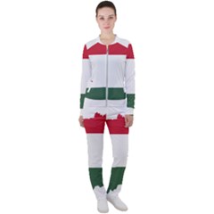 Hungary Country Europe Flag Casual Jacket And Pants Set by Sapixe