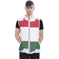 Hungary Country Europe Flag Men s Puffer Vest by Sapixe