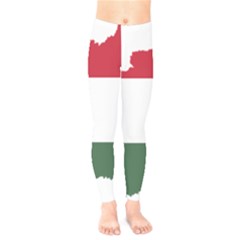 Hungary Country Europe Flag Kids  Legging by Sapixe