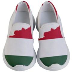 Hungary Country Europe Flag Kids  Lightweight Slip Ons by Sapixe