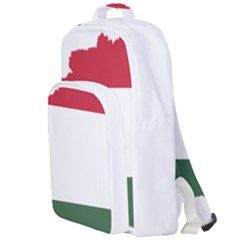 Hungary Country Europe Flag Double Compartment Backpack by Sapixe