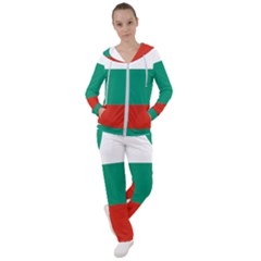 Bulgaria Country Europe Flag Women s Tracksuit by Sapixe