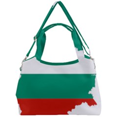 Bulgaria Country Europe Flag Double Compartment Shoulder Bag by Sapixe