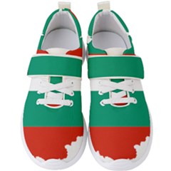 Bulgaria Country Europe Flag Men s Velcro Strap Shoes by Sapixe