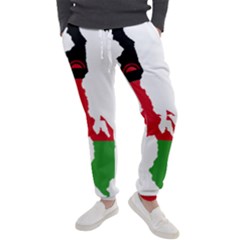 Malawi Flag Map Geography Outline Men s Jogger Sweatpants by Sapixe