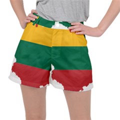 Lithuania Country Europe Flag Ripstop Shorts by Sapixe