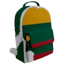 Lithuania Country Europe Flag Flap Pocket Backpack (Large) View2