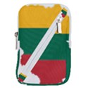 Lithuania Country Europe Flag Belt Pouch Bag (Small) View1