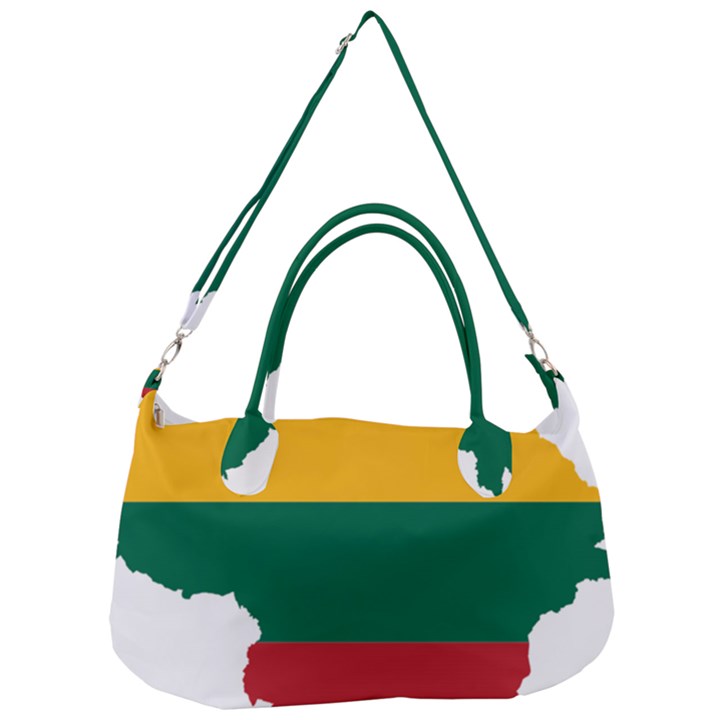 Lithuania Country Europe Flag Removal Strap Handbag