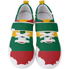 Lithuania Country Europe Flag Men s Velcro Strap Shoes by Sapixe