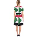 Sudan Flag Map Geography Outline Adorable in Chiffon Dress View2