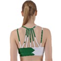 Sudan Flag Map Geography Outline Line Them Up Sports Bra View2