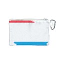 Luxembourg Country Europe Flag Canvas Cosmetic Bag (Small) View2