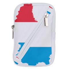 Luxembourg Country Europe Flag Belt Pouch Bag (small)