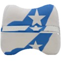 Somalia Flag Map Geography Outline Velour Head Support Cushion View2