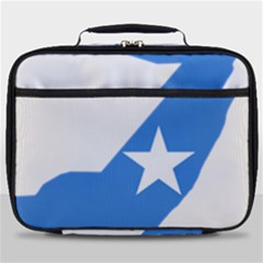 Somalia Flag Map Geography Outline Full Print Lunch Bag by Sapixe