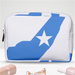 Somalia Flag Map Geography Outline Make Up Pouch (medium) by Sapixe