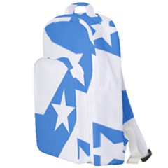 Somalia Flag Map Geography Outline Double Compartment Backpack by Sapixe